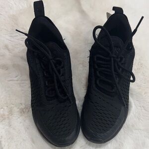 Women's Black Nike Lace-Up Athletic Sneakers